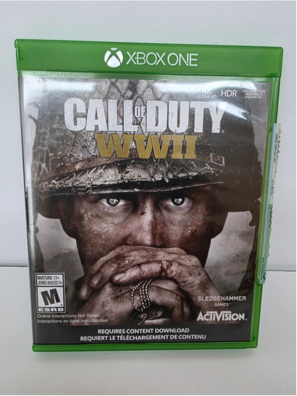 Activision Call of Duty WWII Xbox One Video Game